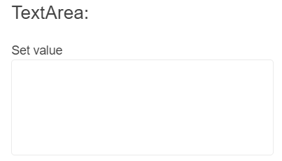 Sample Telerik UI for ASP.NET Core TextArea