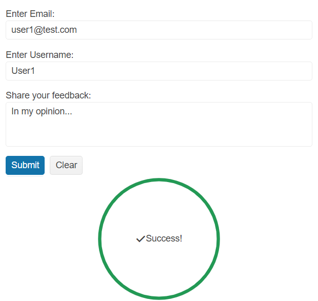 Sample Telerik UI for ASP.NET MVC Circular ProgressBar