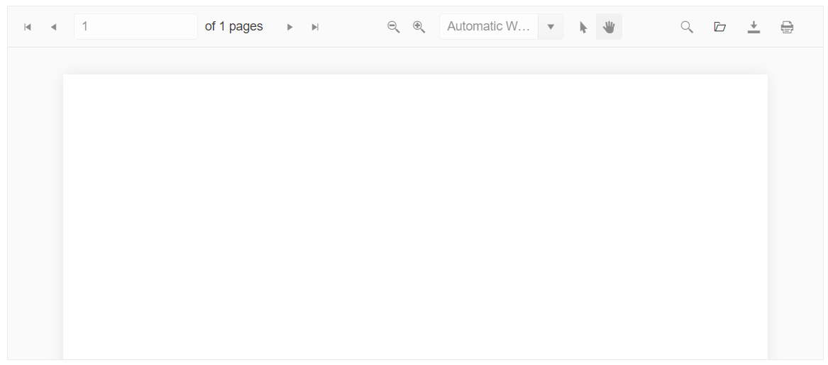 Sample Telerik UI for ASP.NET MVC PDFViewer