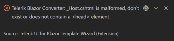 Changed _Host.cshtml file
