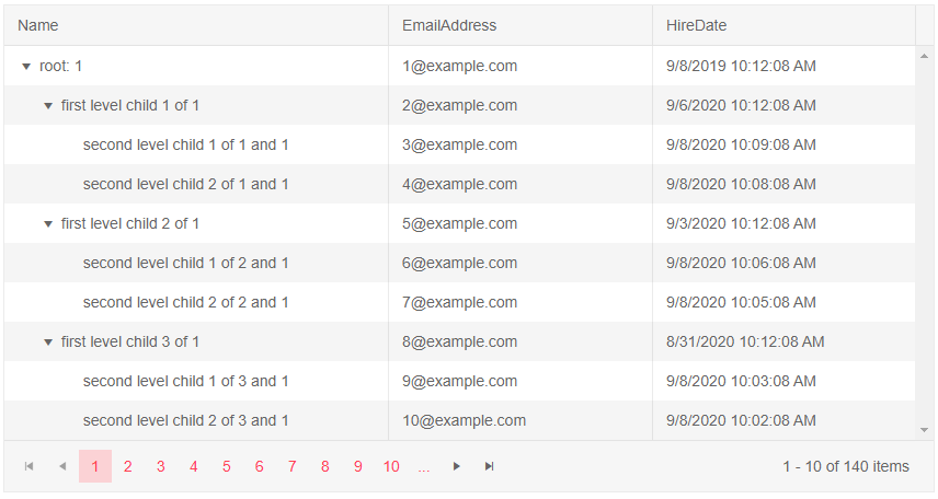 visible parameter based on condition screenshot
