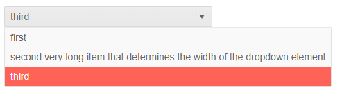 Blazor Auto Size For Dropdown