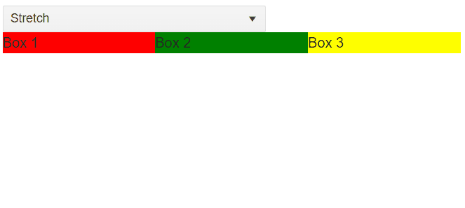 horizontalalign example
