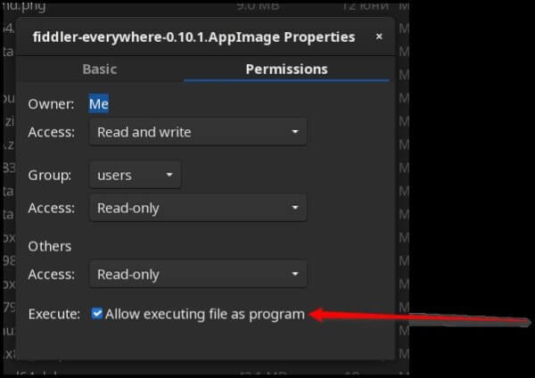 Gnome setting executable