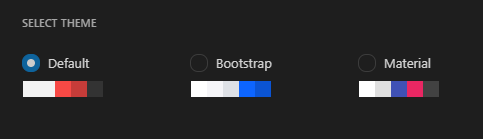 Kendo UI for jQuery choose theme