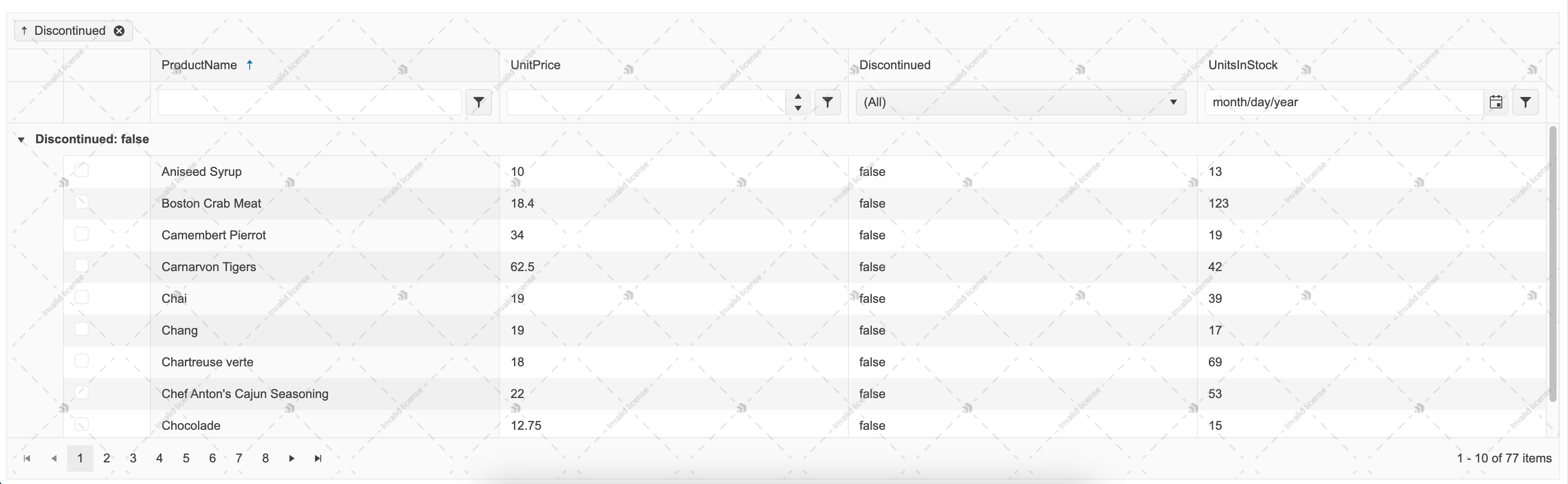 Watermark in the Light Theme
