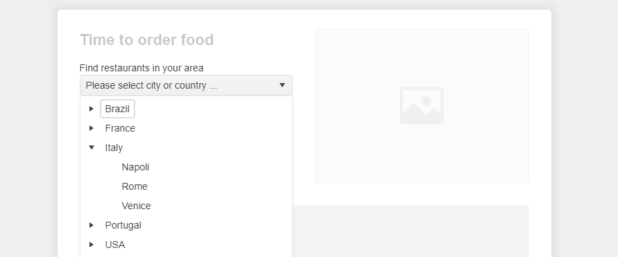 Kendo UI for jQuery DropDownTree Overview