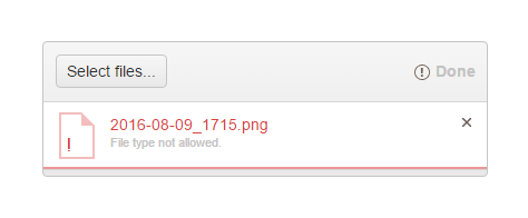 Kendo UI for jQuery Upload Validation message on disabled batch mode