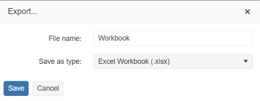 Kendo UI for jQuery Spreadsheet Exporting to Excel
