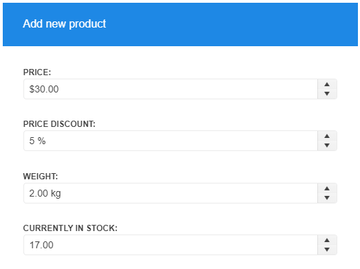Kendo UI for jQuery NumericTextBox Overview