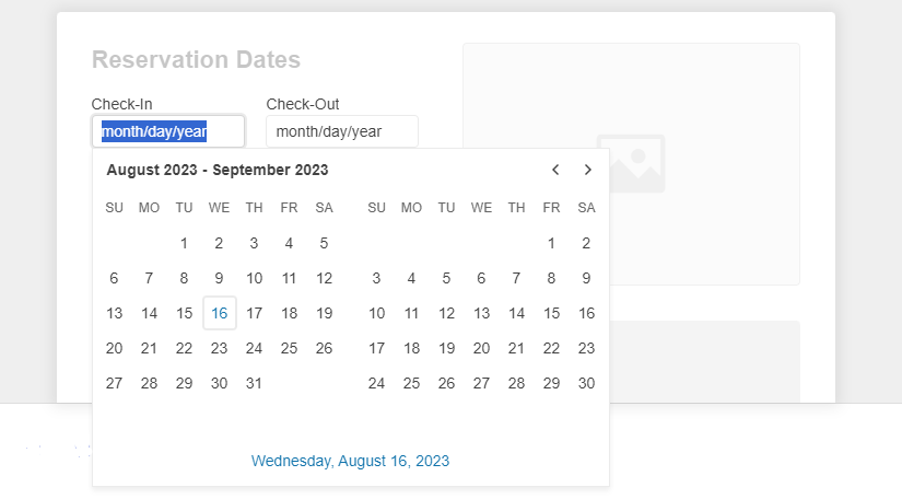 Kendo UI for jQuery DateRangePicker Overview