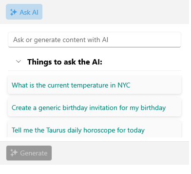 Telerik .NET MAUI AIPrompt Suggestions Styling
