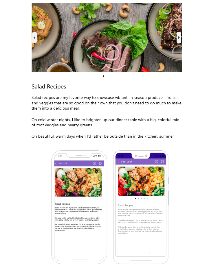 .NET MAUI SlideView Overview