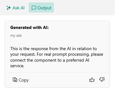 Telerik .NET MAUI AIPrompt TabView Styling