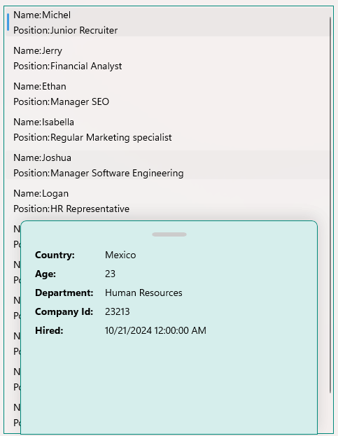 .NET MAUI BottomSheet Styling