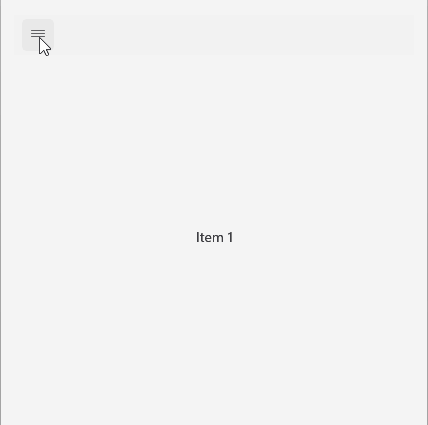 .NET MAUI NavigationView Getting Started