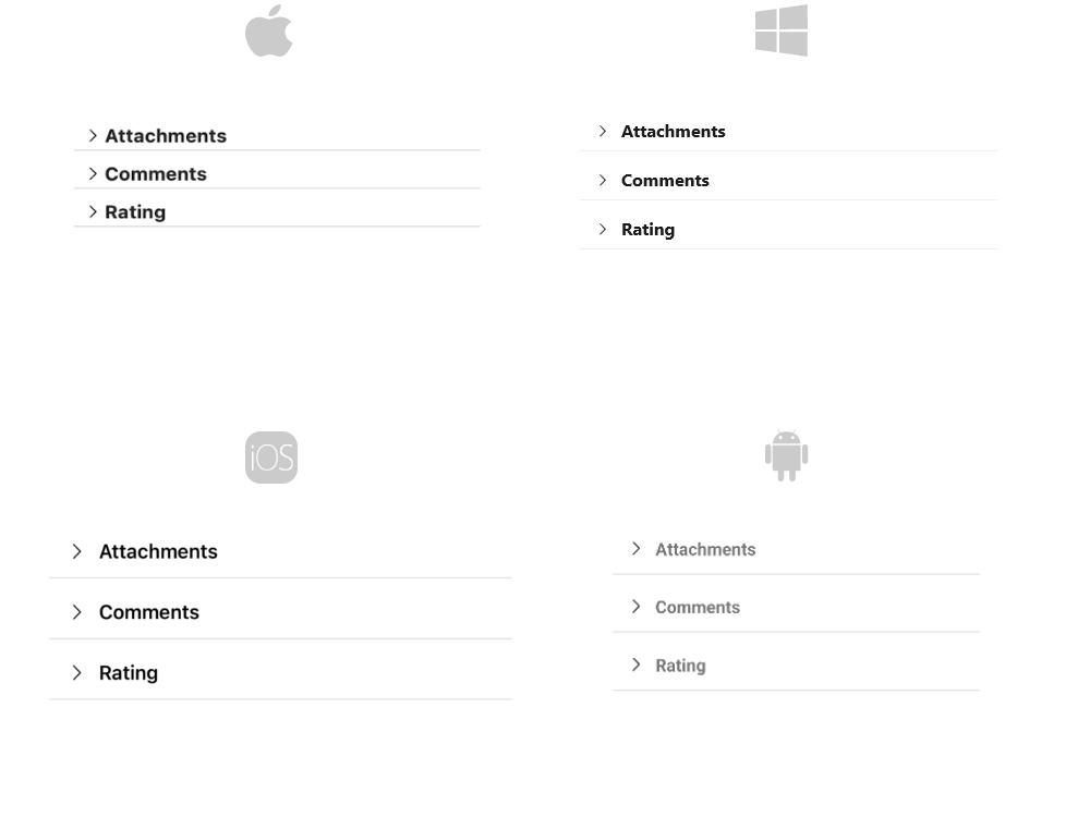 .NET MAUI Accordion States