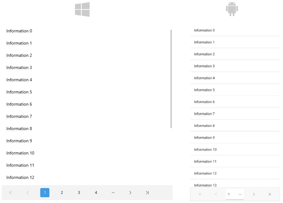 .NET MAUI DataPager with CollectionView