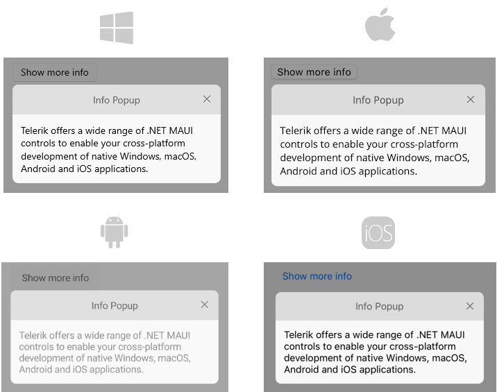 .NET MAUI Popup Getting Started