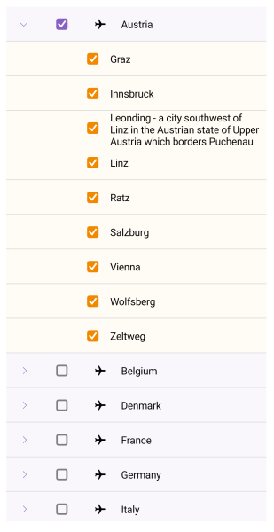 .NET MAUI TreeView Item Style