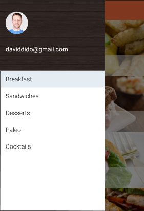 .NET MAUI SideDrawer example