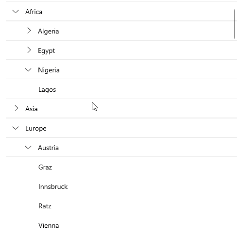 Telerik .NET MAUI CollectionView .NET MAUI CollectionView Grouping
