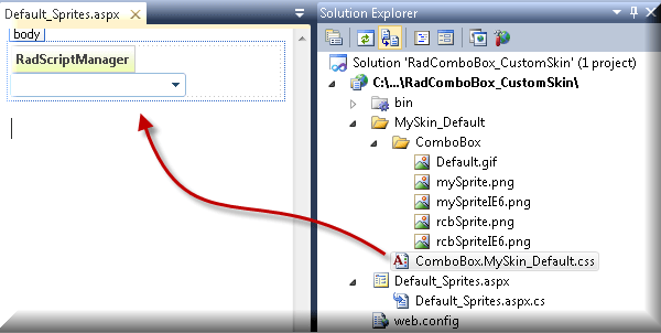 ComboBox CustomSkin007