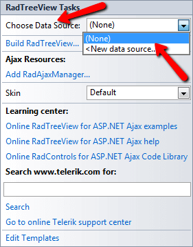 RadTreeView Getting Started