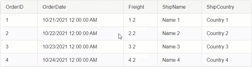 Server Side Select/Deselect on Cell Click
