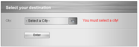 ComboBox Validator Fired