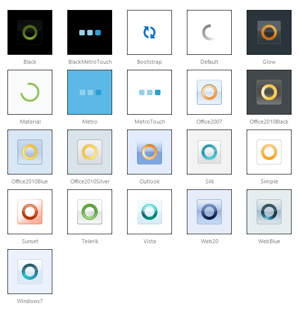 RadAjax Skins