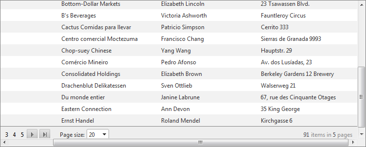 UseStaticHeaders is false