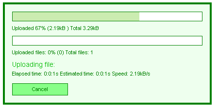 Progress Area Overview