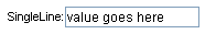 Single-line TextBox
