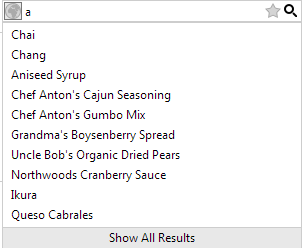 searchbox autocomplete true
