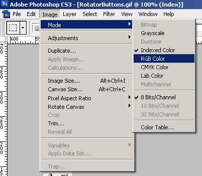 Convert from Indexed to RGB Color