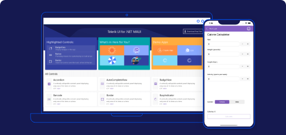.NET MAUI Controls Showcase App
